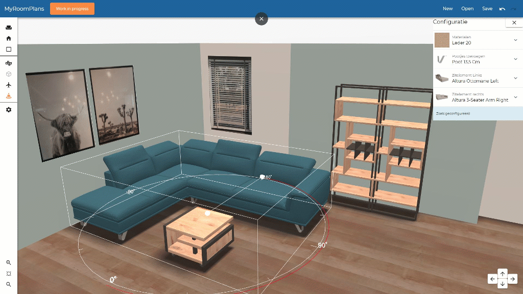 Roomplanner retail sensation