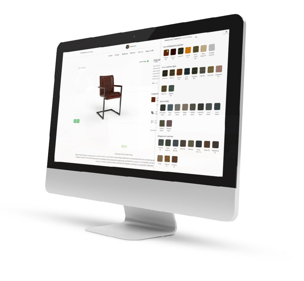 iONE360 Product configuration software - Visual Product Configurator for the enterprise - 3D visualization