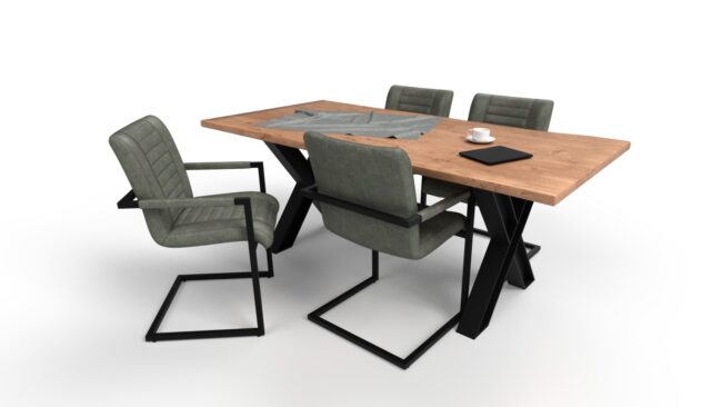 Dining table and chairs configurator