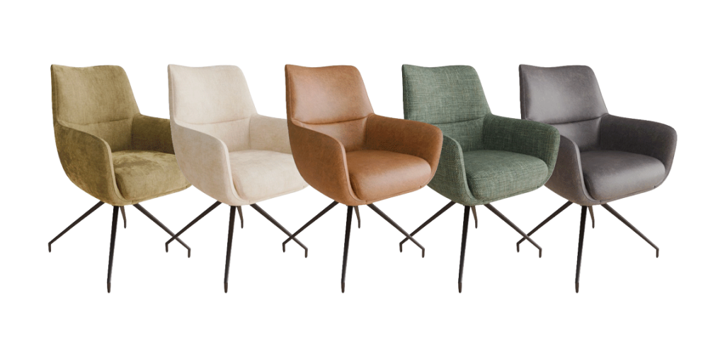 visualised product variants with product visualisation software for furniture