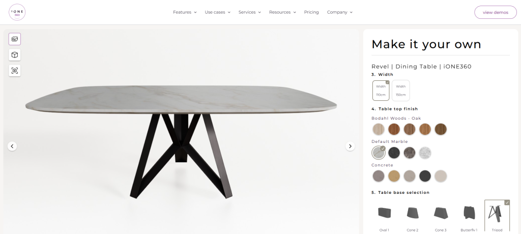 product-configurator-revel-dining-table-preview